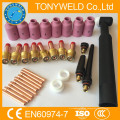 32 kits de piezas PK tig para piezas de repuesto wp26 tig torch